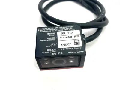 Used KEYENCE Fixed-Type Ultra-Compact Code Reader, Middle Range CUT CABLE Barcode Scanners Michigan US | Maverick Industrial Sales #1398269
