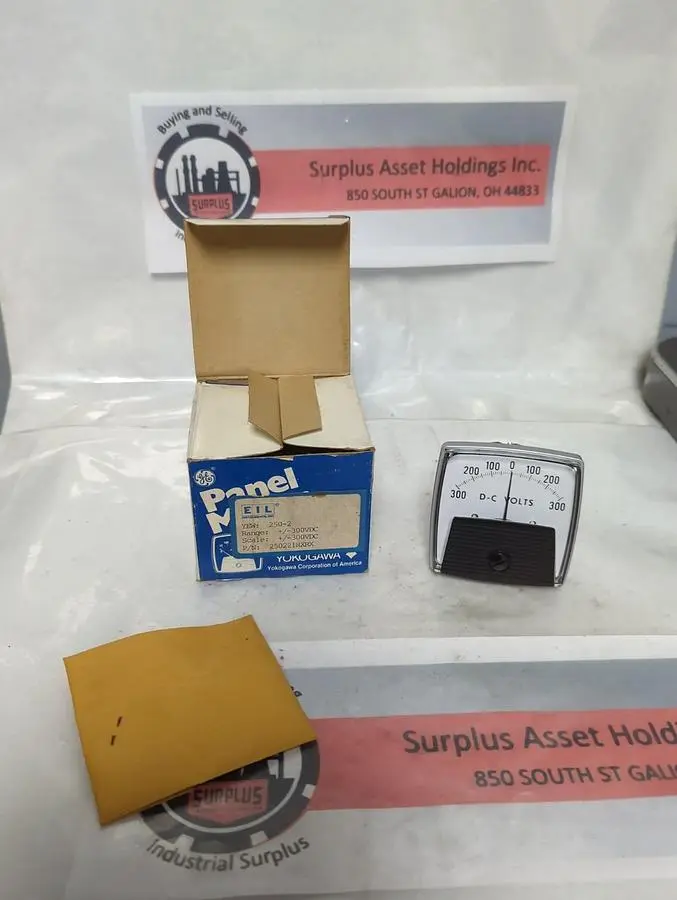 New | in-Stock GE 250221RXRX Voltmeters Ohio US | Surplus Asset Holdings #1403103