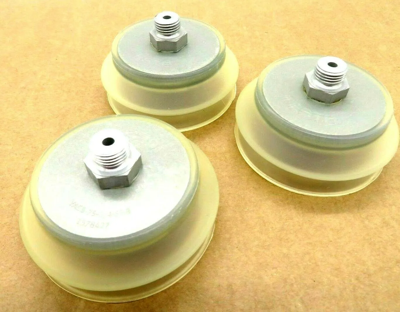 NEW LOT OF 3 FESTO VASB-75-1/4-SI-B SUCTION CUP VASB7514SIB