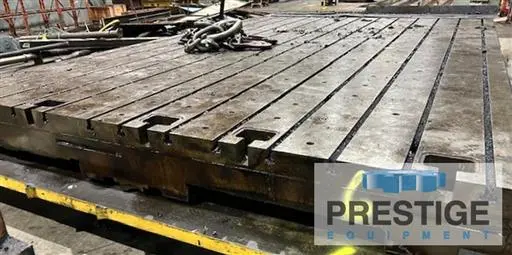 164" x 240 x 17" T-Slotted Cast Iron Floor Plate, Qty. 2