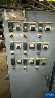 USED Theysohn Extrusion 45MM Theysohn Twin Screw Extruder, 60 HP, 36:1 L/D