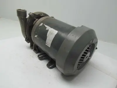 MP Pumps 30254 chemflo 1 316SS pump pumpak 3.6" Impeller w/3PH 220/440V Motor