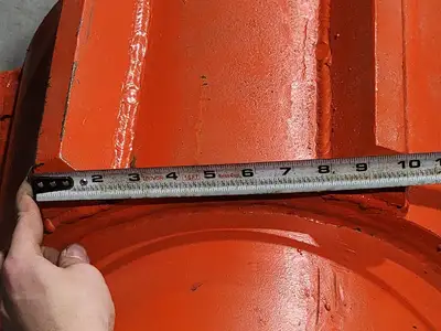 Drag Chain Pulley 11" Width, 8" Pitch WD-112