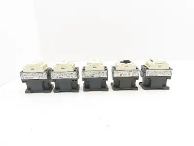 Schneider Electric LC1D09 Contactor 120V Coil 3 Pole Lot of 5