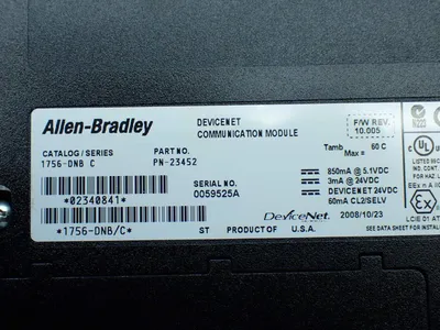 Used ALLENBRADLEY 1756A10 PLC Chassis Ohio US | HGR 24 #904408