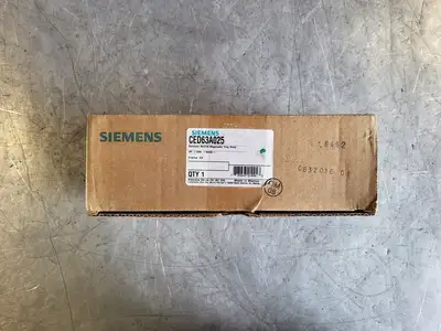 New | in-Stock 2016 SIEMENS CED63A025 Switchgears British Columbia CA | Lenmark #241885