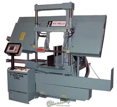 New | in-Stock W.F. WELLS F-1620HA-CNC Horizontal Band Saws California US | Sterling Machinery Exchange #1465953