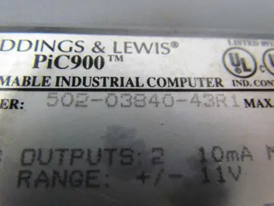 Giddings & Lewis 502-03840-43R1 PIC900 Programmable Industrial Servo Encoder