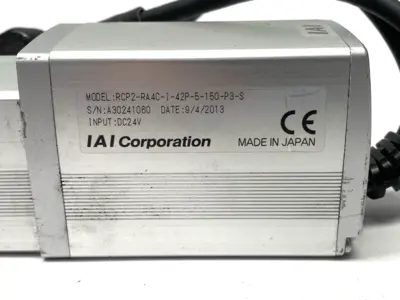 USED IAI ROBO ACTUATOR CYLINDER 5MM LEAD 150MM STROKE