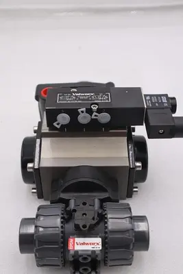 VALWORX 530163 AP063 PNEUMATIC ACTUATOR W/ 529102A SOLENOID 529910A VALVE #005-A