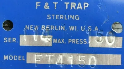 NEW STERLING FT4150 F&T STEAM TRAP 150PSI