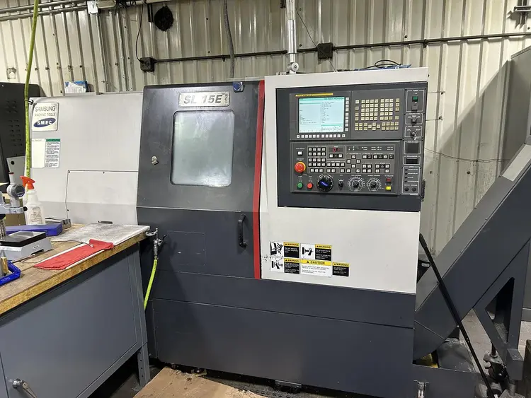 Used 2017 SAMSUNG / SMEC SL15E CNC Lathes Minnesota US | Source Machinery Sales #1541221