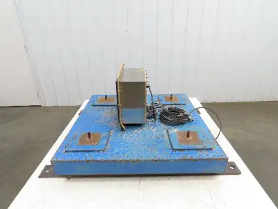 Weigh-Tronix DS3030A-01 Deck Floor Scales 1000 lbs 30x30" WI-130 Controller