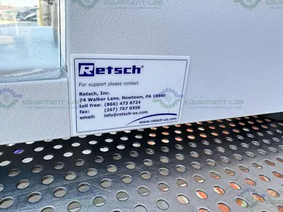 USED RETSCH MM 400 BENCH TOP MILL MIXER W/ 2 10ML MIXER JAR MILLS 100-240V