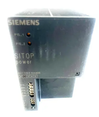 NEW SIEMENS 6EP1353-0AA00 POWER SUPPLY 120-230VAC 3.5A 15VDC 6EP13530AA00