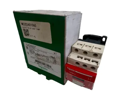 NEW SCHNEIDER ELECTRIC LAD9ET1S CONTROL RELAY 120V 50/60HZ 10A 600V CAD50G7