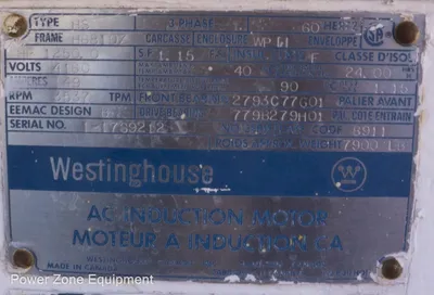 USED WESTINGHOUSE -