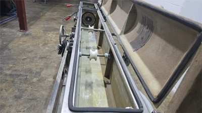 14' Long Conair Vacuum Sizing Tank 12" x 12" Cross Section
