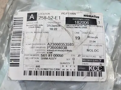 NEW KOMATSU 561-81-00050