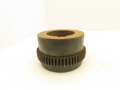 Sier-Bath 2-1/2 Vari-Crown Flanged Coupling With Flex hub 2-1/2" Keyed Bore