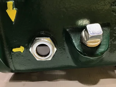 Metpro FYBROC 01913D00AA 1500 Series Bearing Frame Assembly