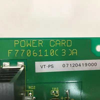USED FUJI ELECTRIC F7706110(3)A