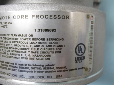 Used Micro Motion 700 Sensors New Hampshire US | Bitter End Trading #1452826