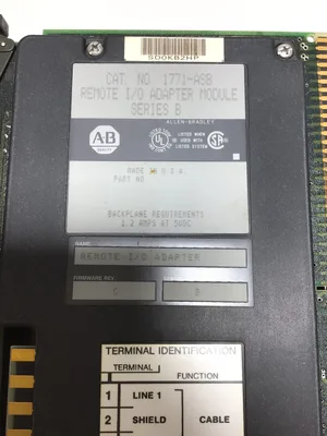 Allen Bradley 1771-ASB B Remote I/O Adapter Module Series B