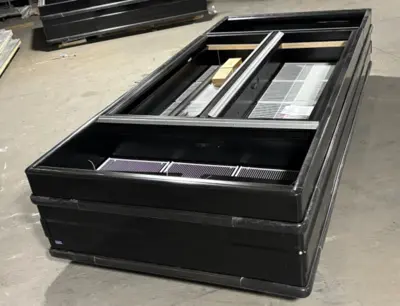 84-0003 18' Remanufactured Frozen Wide Island w/ (2) SA Ends