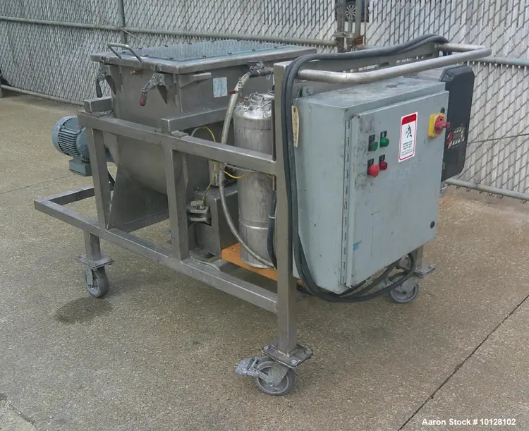 Used PHLAUER AJSP141-6DDPSW Paddle Mixers Illinois US | Aaron Equipment #1081514