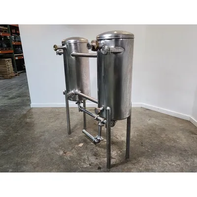Used Stainless Steel Duplex Liquid Tank Assembly