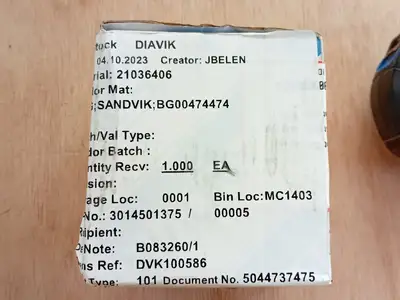 Used SANDVIK BG00474474 Parts British Columbia CA | Lenmark #1440234