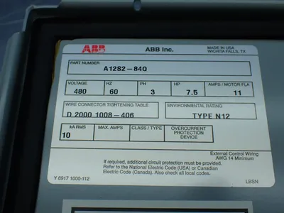NEW ABB A12S284Q
