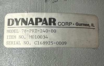 NEW Dynapar M010034