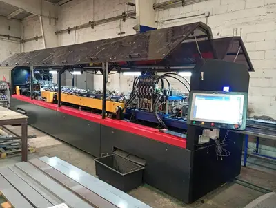 2022 XIAMEN Stud & Track Roll Forming Line Roll Formers | Midwest Machinery, LLC (1)
