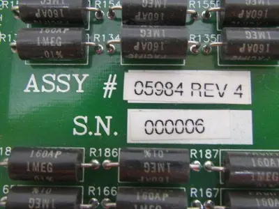 AeroVironment Assy No 05984 REV-4 Ser No 000006 Converter Control BD 1999