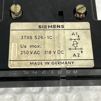 USED Siemens 3TX6 526-1C