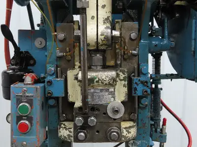 L&J No 18 Mechanical OBI Punch Press 18 Ton 2" Stroke 6" Throat 1.5Hp 3Ph