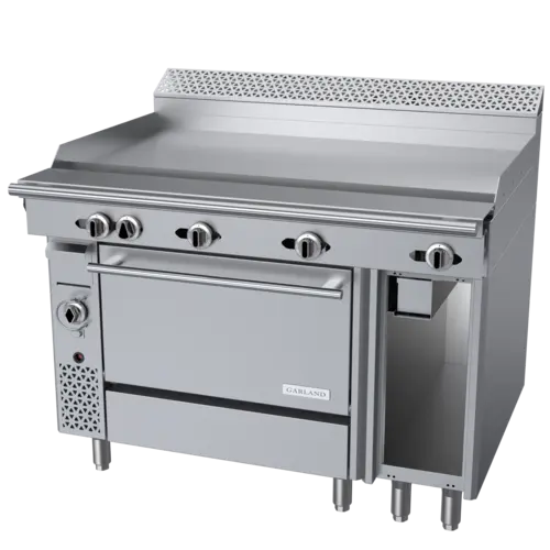 Garland C48-1-1C 48" Gas Range w/ Griddle, Convection Oven & Storage Base, Natural Gas
