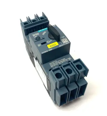 USED SIEMENS SIRIUS MOTOR STARTER CIRCUIT PROTECTOR FRAME SIZE S00