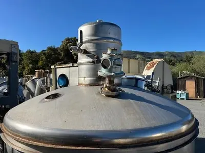 Still, 650 Gallon, S/st, Column, Condenser, Steam Heated #5991409