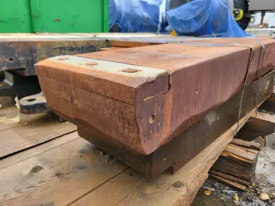 Latch Bar for BUCYRUS 495HF Electric Rope Shovel