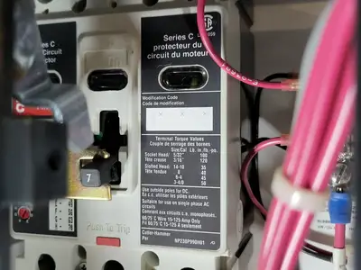2hp, 600V, 7A, FVNR Starter, Size 1