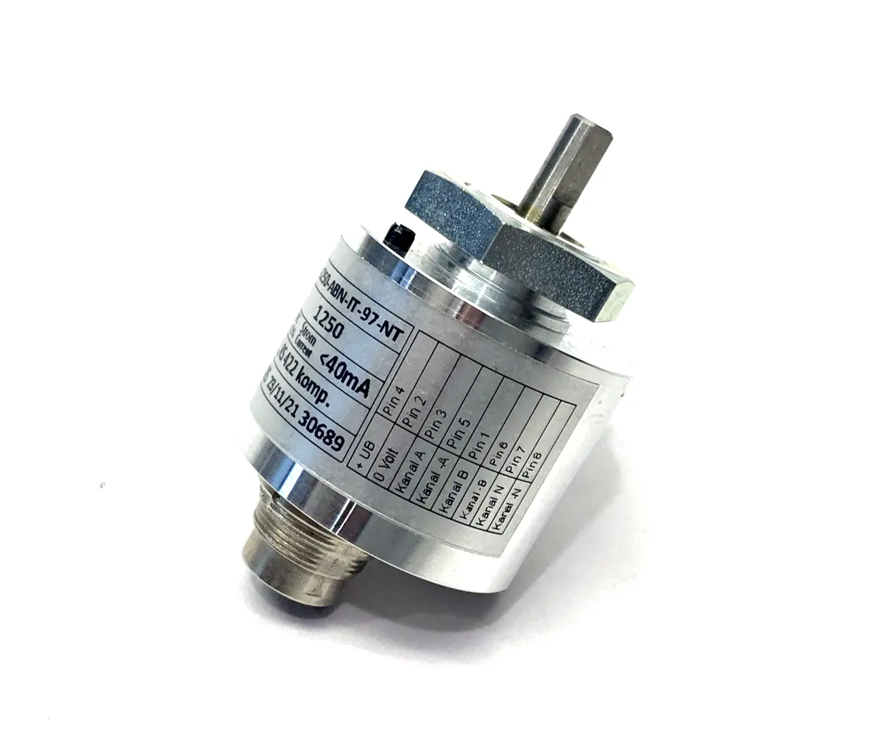 IMG 40S-1250-ABN-IT-97-NT, IMG40S-1250-ABN-IT-97-NT | IMG Drehimpulsgeber IMG 40S-1250-ABN-IT-97-NT Encoder, 1250 Impulse 15V DC 40mA - Used