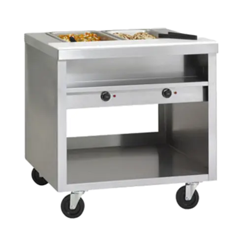 Delfield EHEI60C 60" Hot Food Table W/ (4) Wells & Cutting Board, 208v/1ph