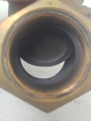 🔥PGL 1-1/2" BRONZE 125S 200 WOG THREADED GATE SWING CHECK VALVE