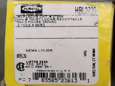 NEW HUBBELL HBL2720