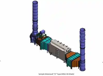 USED RENTECH BOILERS WATERWALL “O” TYPE