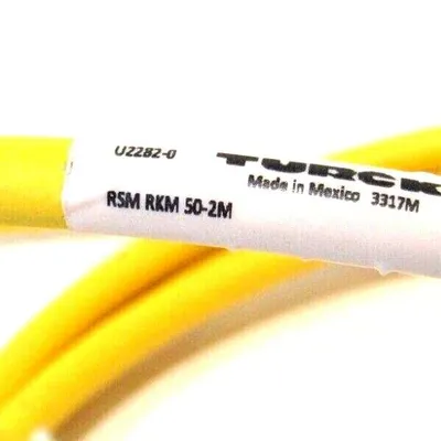 NEW TURCK RSM RKM 50-2M CORDSET RSMRKM502M