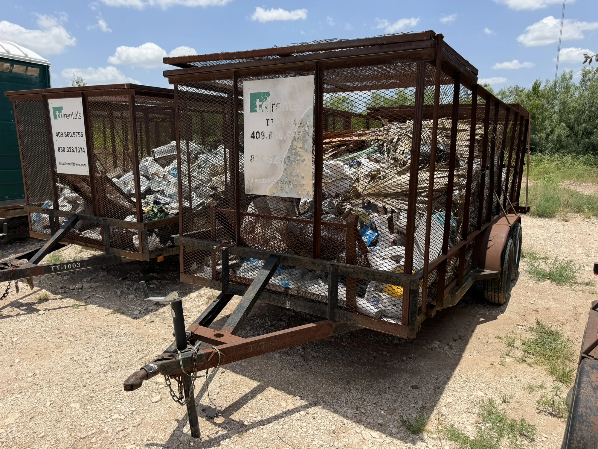 Used 2012 ASSEMBLED TRASH TRAILER Cargo Trailers Texas US | Miedema Asset Management Group #1312341